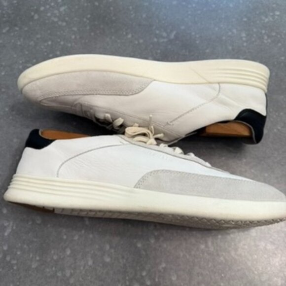 Cole Haan Grand.OS White Leather & Suede Sneakers – Men’s Size 11.5M - Picture 11 of 11